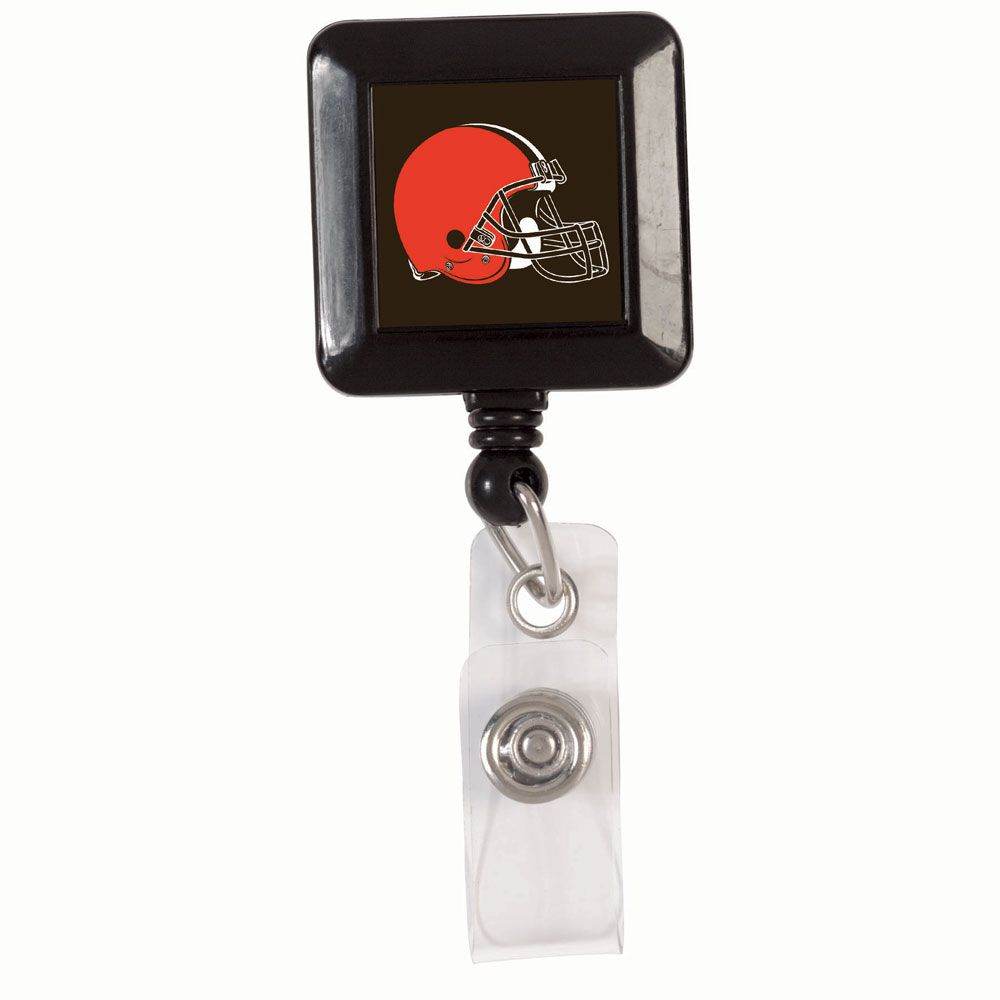 Cleveland Browns Retractable Badge Holder Square Clip - ToylandEU