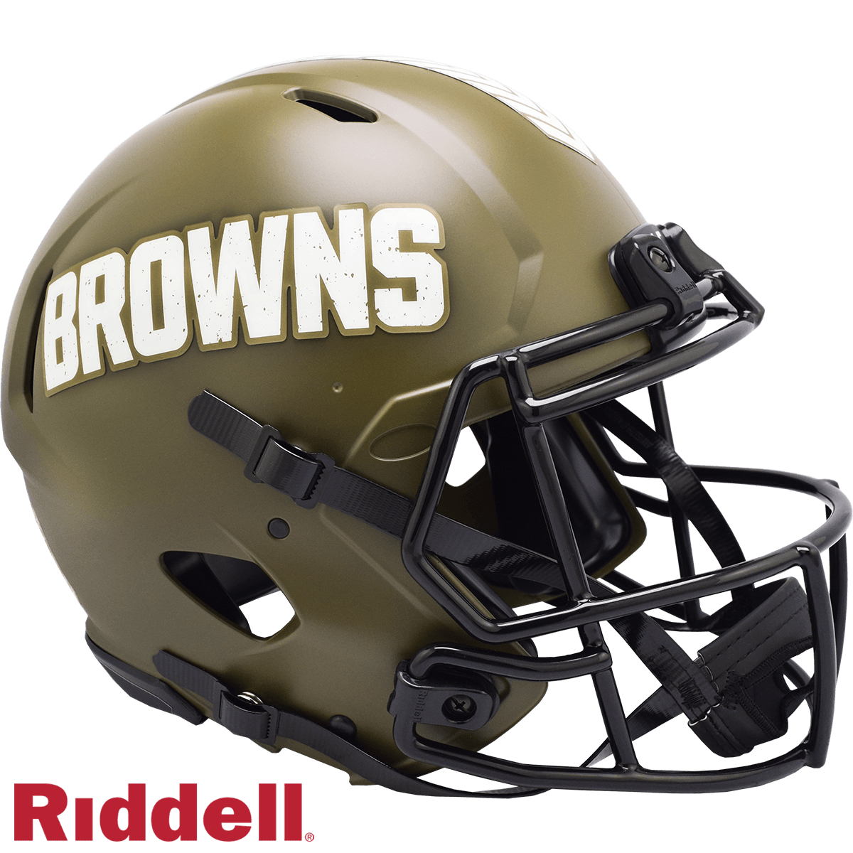 Cleveland Browns Salute to Service Riddell Full Size Helmet - ToylandEU