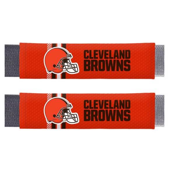 Cleveland Browns Seat Belt Pads 2 Pack Team Color Set - ToylandEU