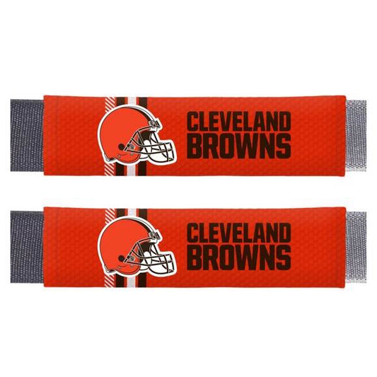 Cleveland Browns Seat Belt Pads 2 Pack Team Color Set - ToylandEU