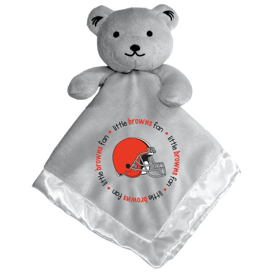 Cleveland Browns Security Plush Bear Gray Satin Lining - ToylandEU