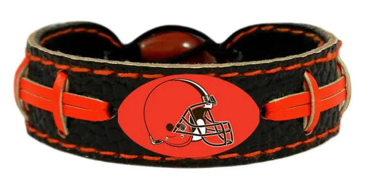  Cleveland Browns Team Color Leather Bracelet Football Co -  ToylandEU™