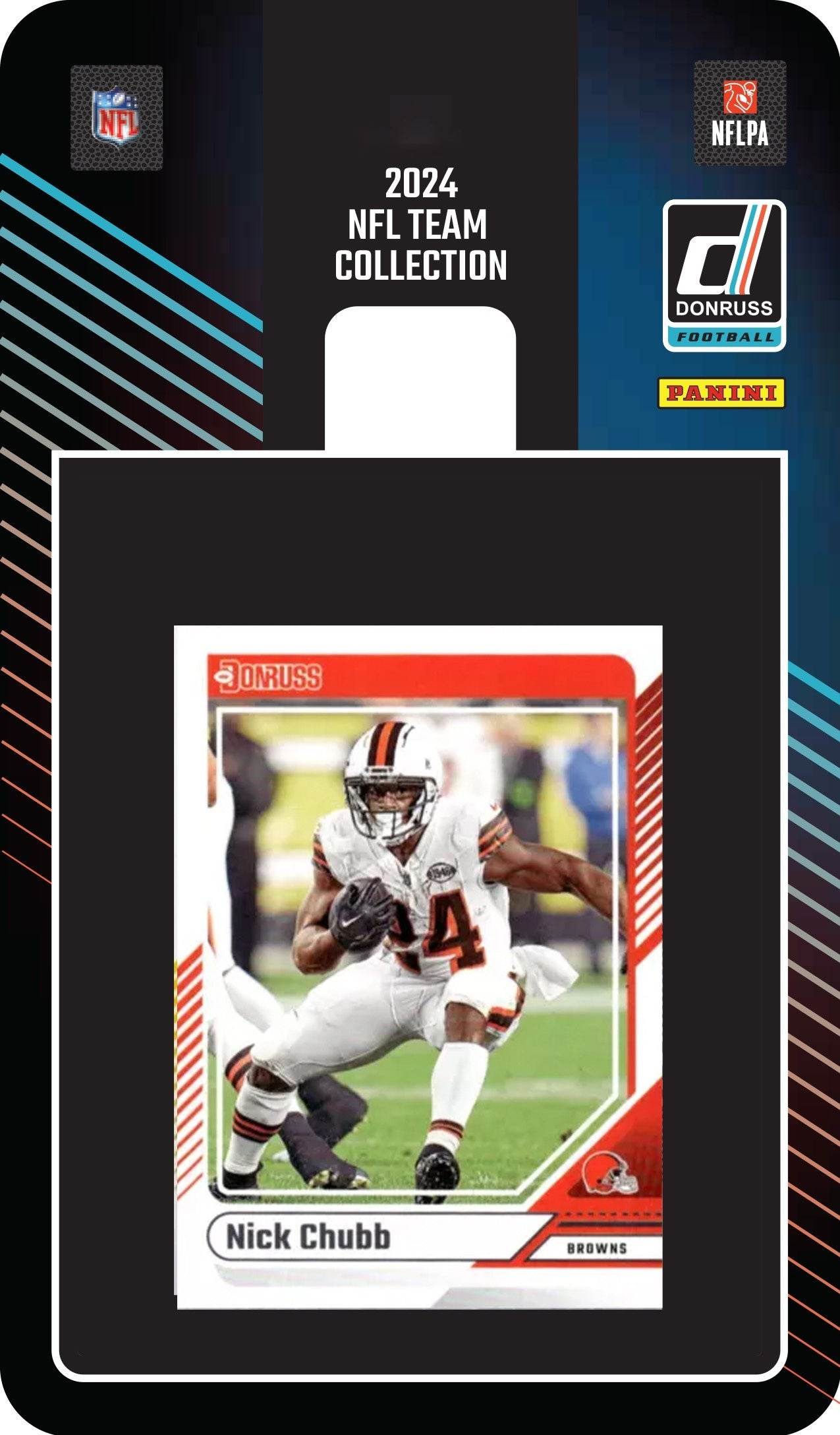 Cleveland Browns Team Set 2024 Donruss Football Cards - ToylandEU