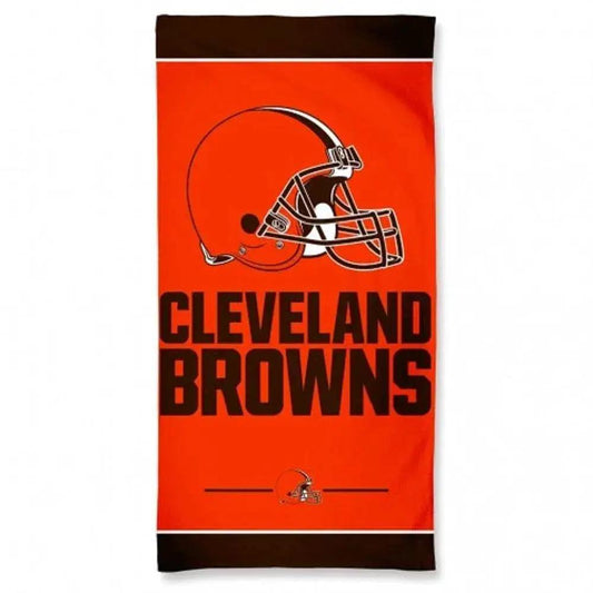  Cleveland Browns Towel 30x60 Beach Style Cotton Velour -  ToylandEU™