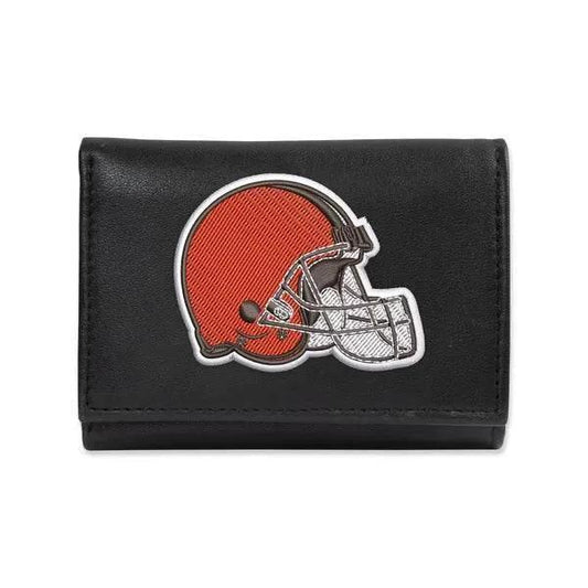  Cleveland Browns Trifold Leather Wallet Embroidered Logo -  ToylandEU™