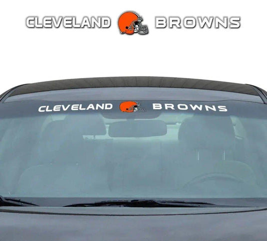  Cleveland Browns Windshield Decal 35 By 4 Inches Vinyl -  ToylandEU™