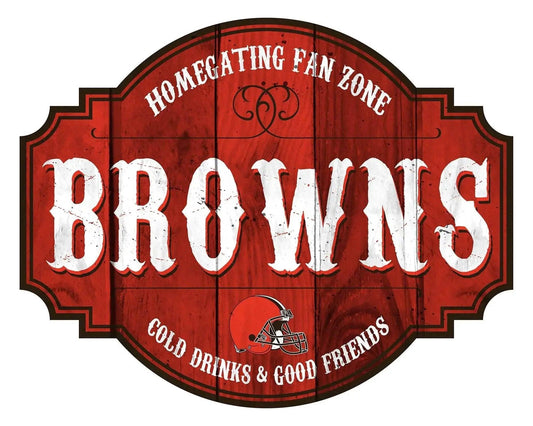  Cleveland Browns Wood Tavern Sign 12 Inch Homegating -  ToylandEU™