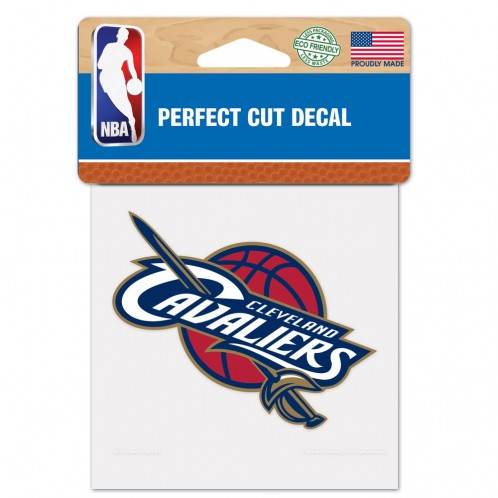 Cleveland Cavaliers 4x4 Perfect Cut Color Decal Outdoor - ToylandEU