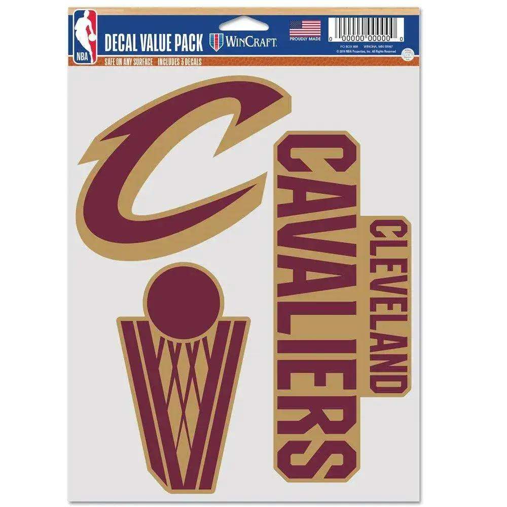  Cleveland Cavaliers Decal 3 Designs On One Sheet Multi Use -  ToylandEU™