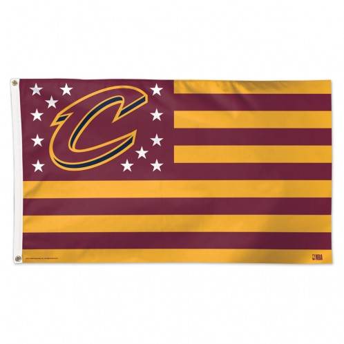 Cleveland Cavaliers Flag 3x5 Deluxe Stars And Stripes - ToylandEU