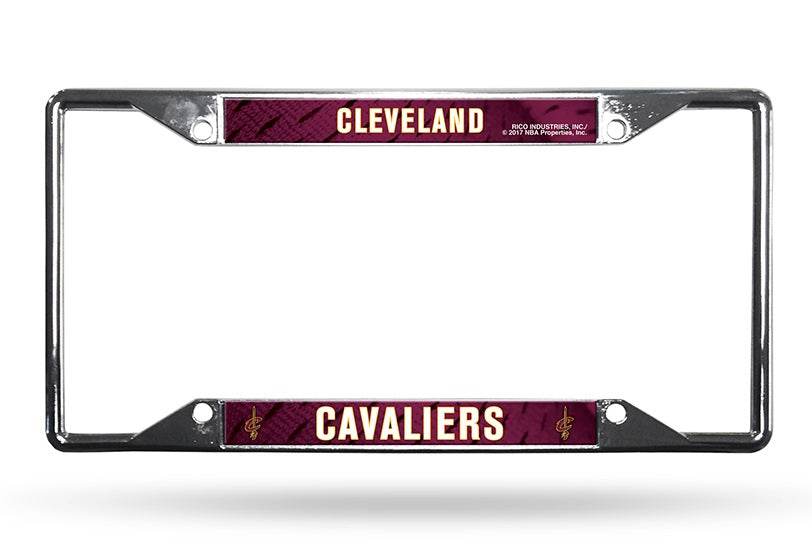 Cleveland Cavaliers License Plate Frame Chrome EZ View - ToylandEU