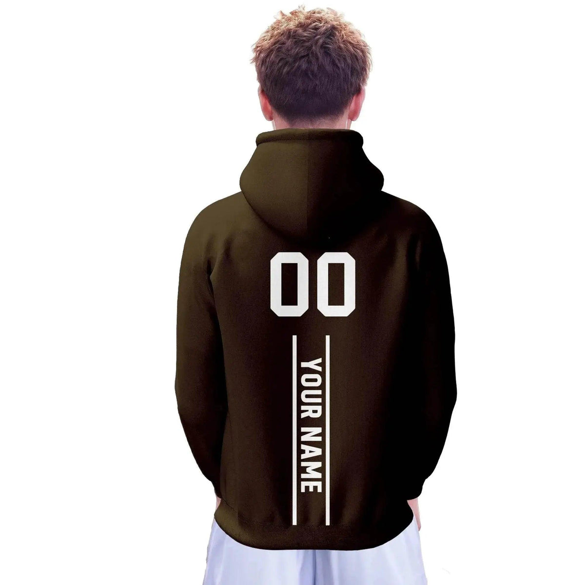  Personalized Cleveland City Football Hoodie with Custom Name & Number - Unisex 3D Printed Pullover Sweatshirt for Men, Women, and Youth -  ToylandEU™