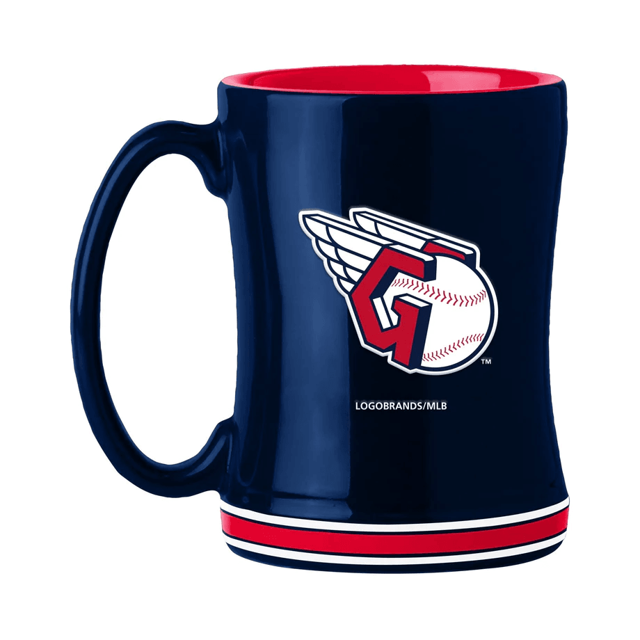 Cleveland Guardians 14oz Sculpted Relief Team Color Mug - ToylandEU