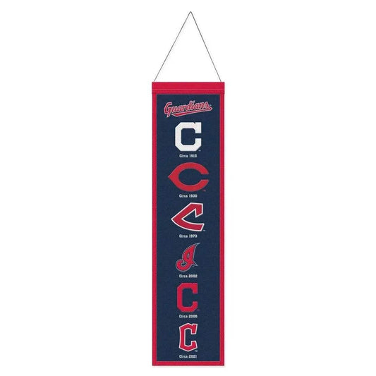  Cleveland Guardians Wool Banner 8x32 Heritage Evolution -  ToylandEU™