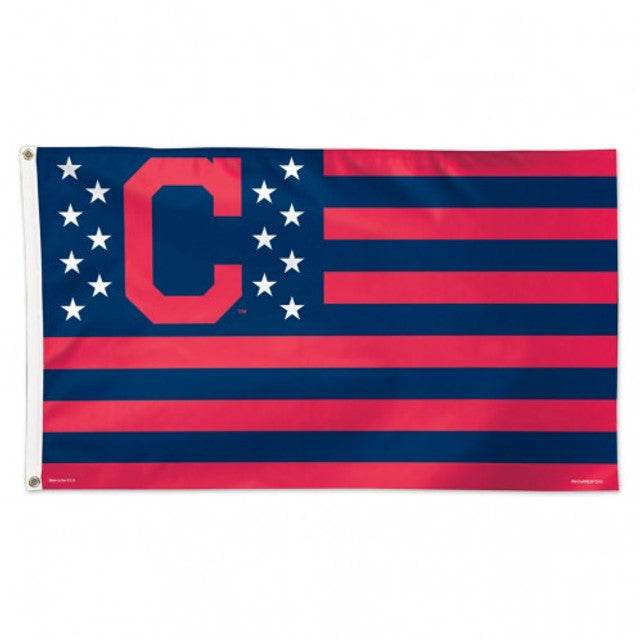 Cleveland Indians Flag 3x5 Deluxe Stars And Stripes Design - ToylandEU