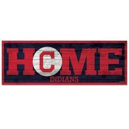  Cleveland Indians Sign 6x17 Wood Wall Decor Collectible -  ToylandEU™