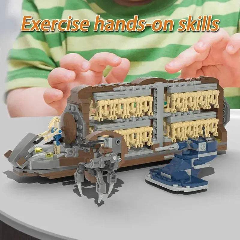  Clone Army Battle Ship Building Blocks Set Droidekas -  ToylandEU™