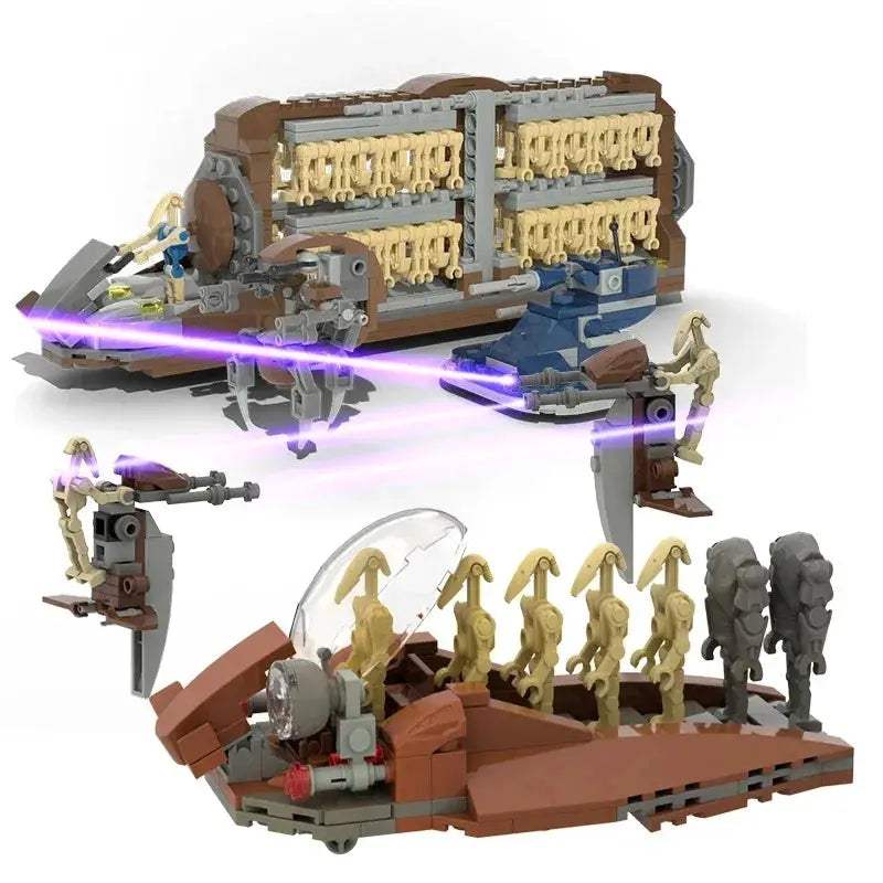  Clone Army Battle Ship Building Blocks Set Droidekas -  ToylandEU™