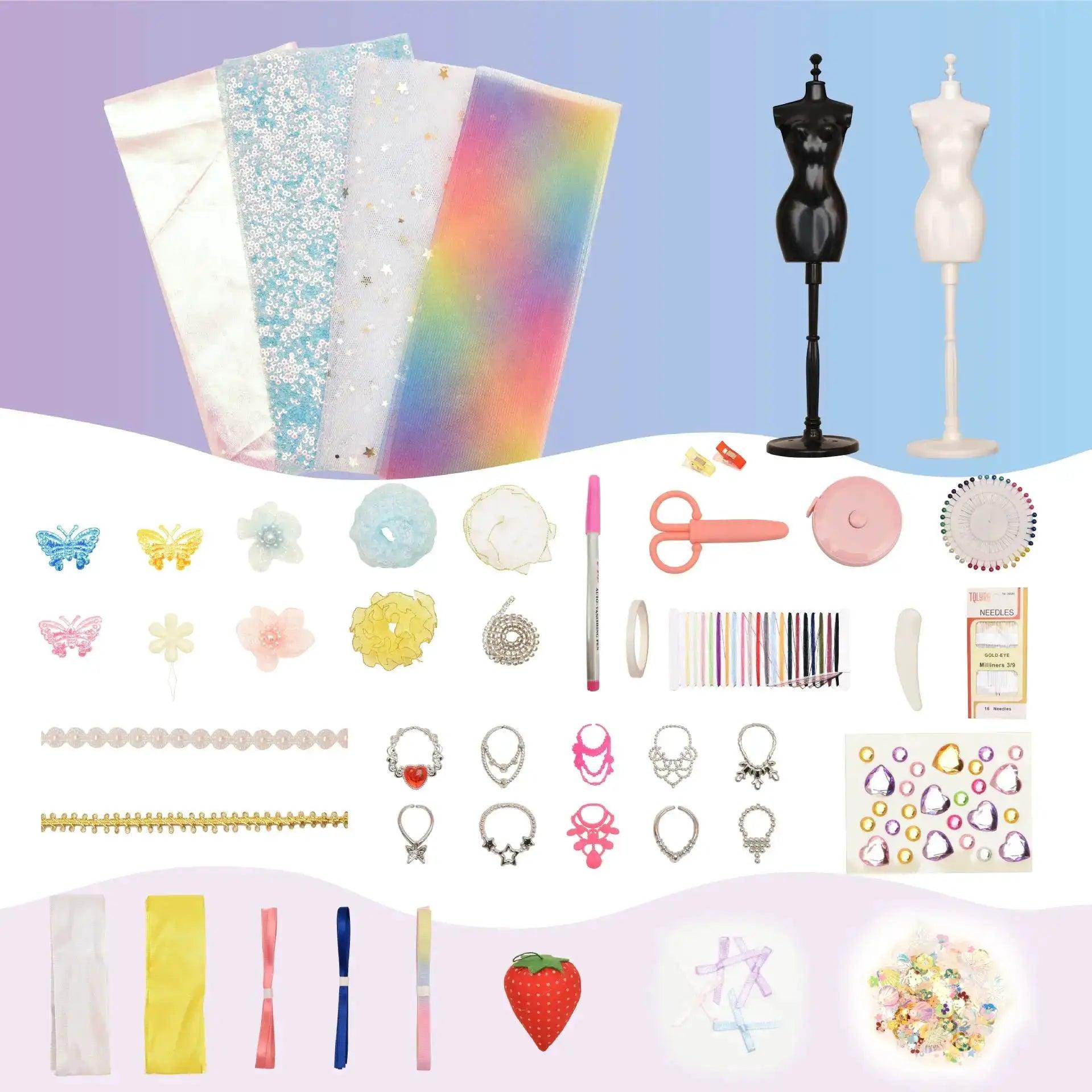  Doll Clothes Craft Kit With 80 Outfits And 600 Pieces -  ToylandEU™
