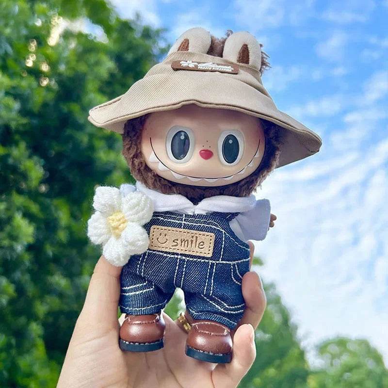 Clothes Only 17cm Blind Box Labubu Baby Clothes Keychain - ToylandEU