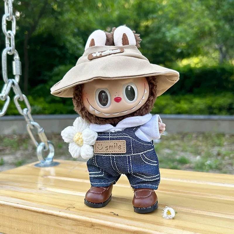 Clothes Only 17cm Blind Box Labubu Baby Clothes Keychain - ToylandEU