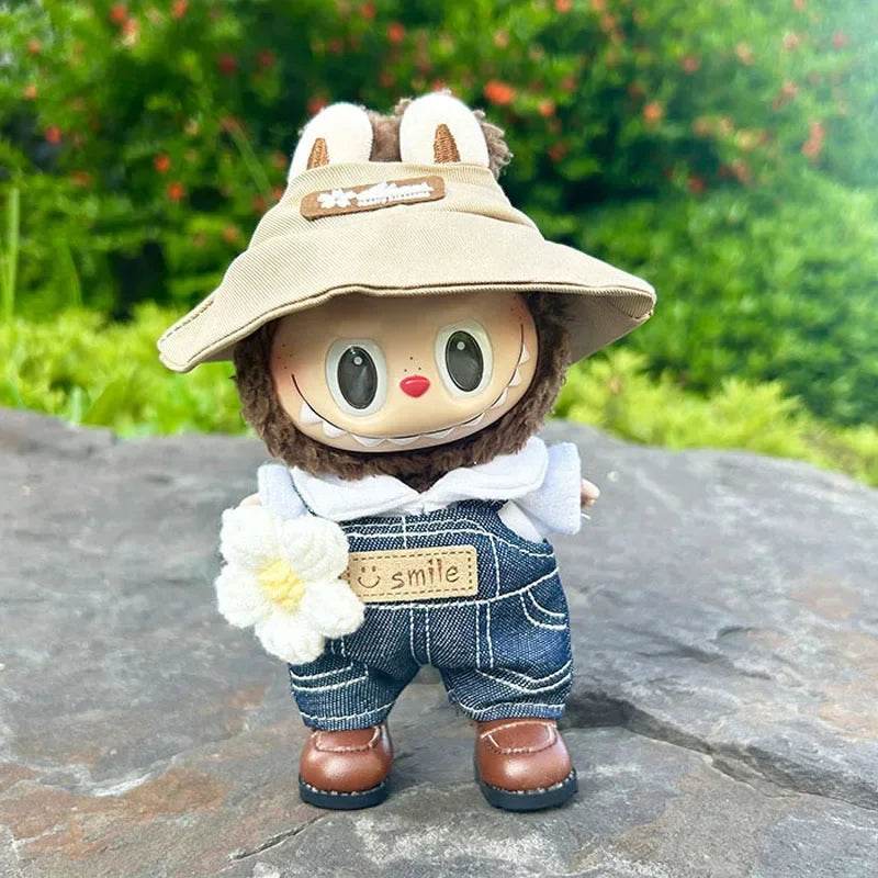 Clothes Only 17cm Blind Box Labubu Baby Clothes Keychain - ToylandEU