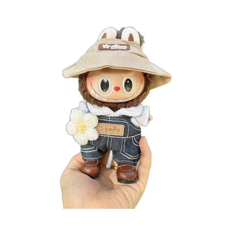 Clothes Only 17cm Blind Box Labubu Baby Clothes Keychain - ToylandEU