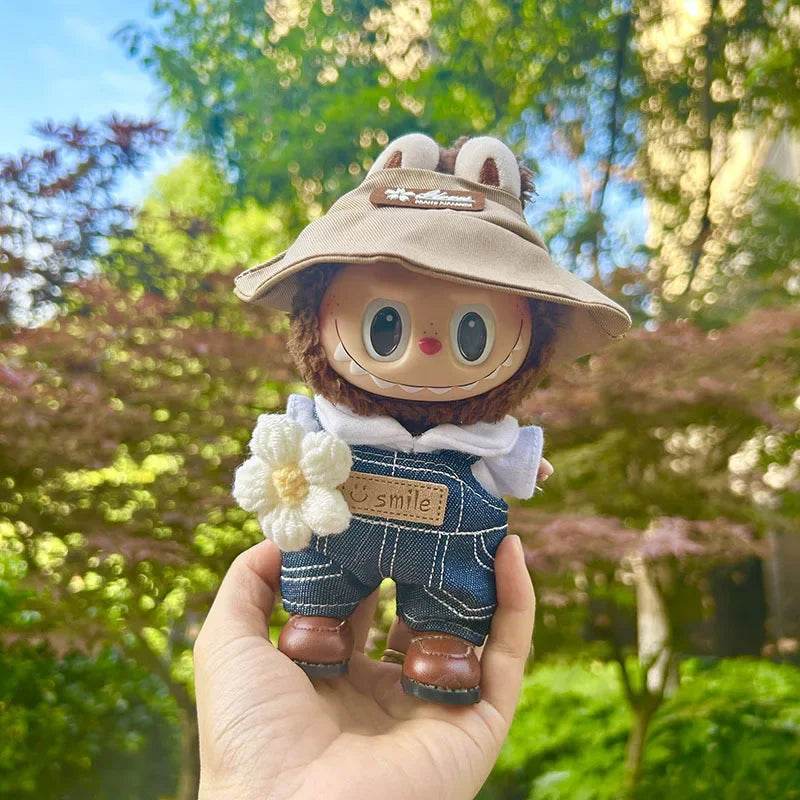 Clothes Only 17cm Blind Box Labubu Baby Clothes Keychain - ToylandEU