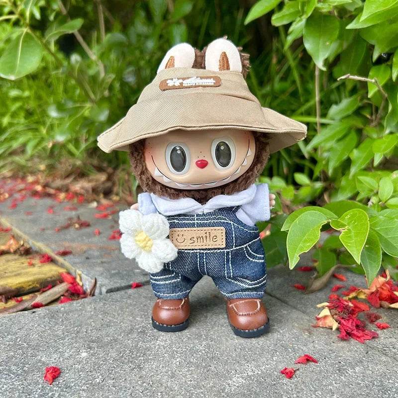 Clothes Only 17cm Blind Box Labubu Baby Clothes Keychain - ToylandEU