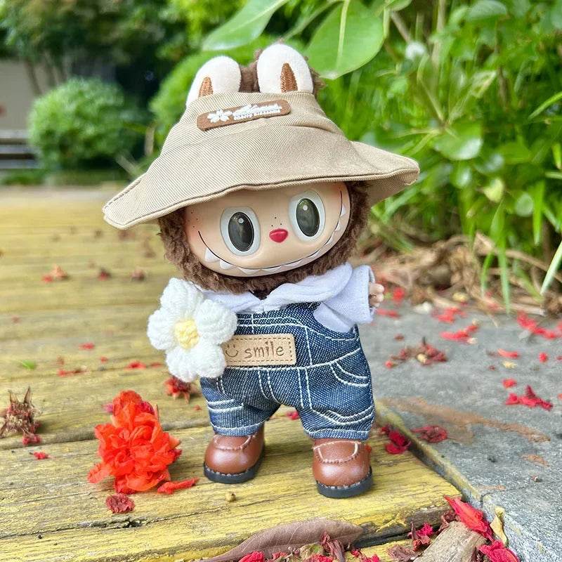 Clothes Only 17cm Blind Box Labubu Baby Clothes Keychain - ToylandEU