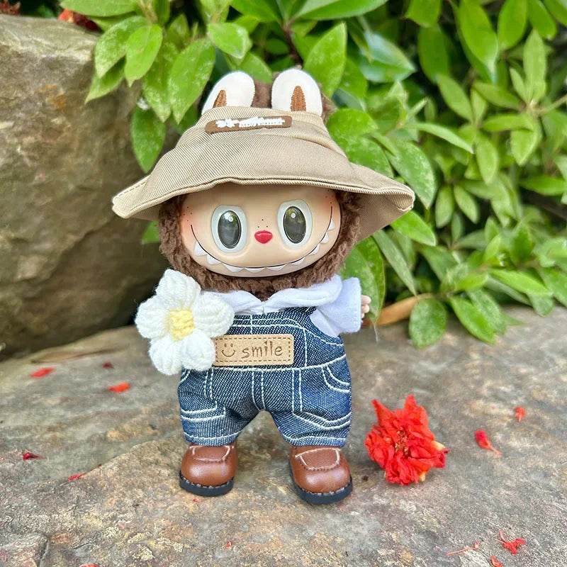 Clothes Only 17cm Blind Box Labubu Baby Clothes Keychain - ToylandEU