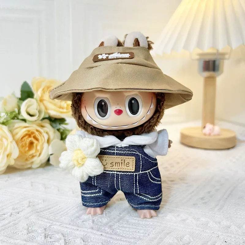Clothes Only 17cm Blind Box Labubu Baby Clothes Keychain - ToylandEU
