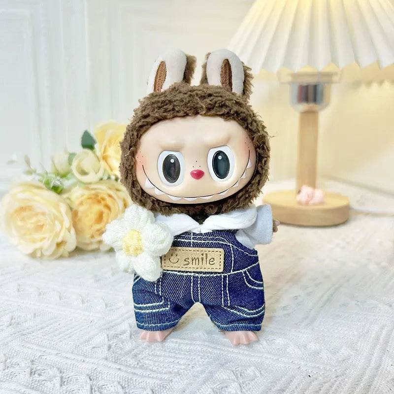 Clothes Only 17cm Blind Box Labubu Baby Clothes Keychain - ToylandEU