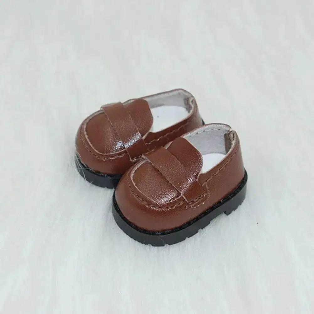  Dolls Clothes Outfit Accessories for 15-17cm Labubu College Style Shirt Leather Skirt and Camera Shoes Clothing -  ToylandEU™