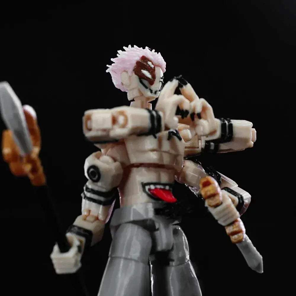 Sukuna Jujutsu Kaisen 3D Printed Shapeshifting Figurine - ToylandEU