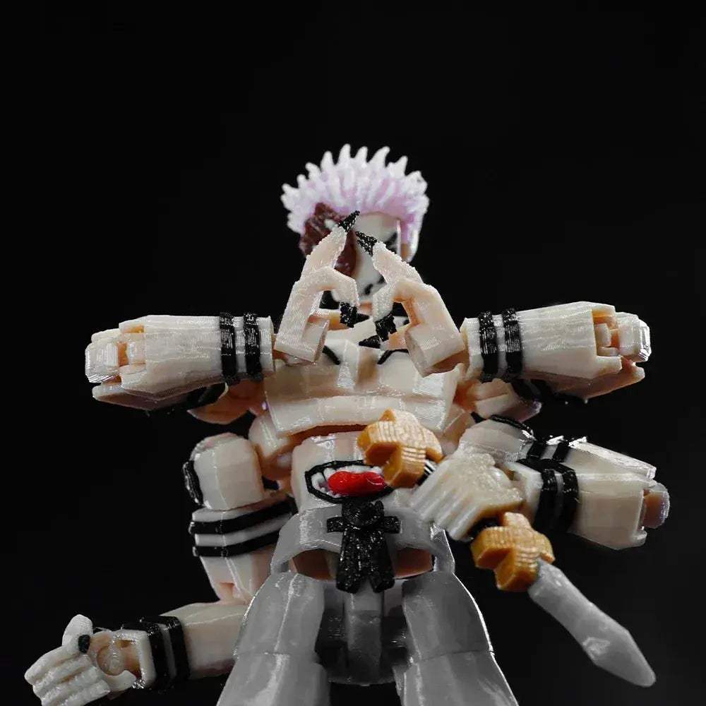 Sukuna Jujutsu Kaisen 3D Printed Shapeshifting Figurine - ToylandEU