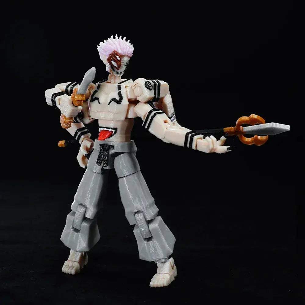 Sukuna Jujutsu Kaisen 3D Printed Shapeshifting Figurine - ToylandEU