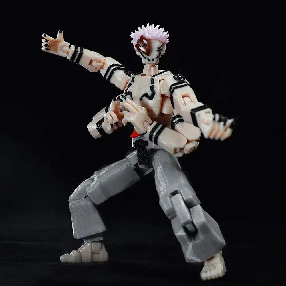 Sukuna Jujutsu Kaisen 3D Printed Shapeshifting Figurine - ToylandEU