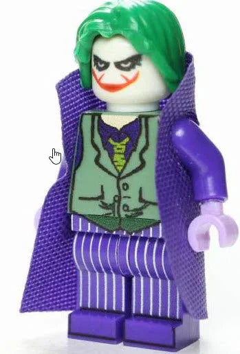 Clown Trickster Figure, Plastic, Building Brick Compatible Figure For Playsets - ToylandEU