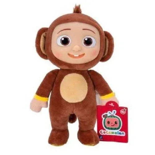 CoComelon Monkey Plush 8 Inch Cuddle Toy Nursery Rhymes - ToylandEU