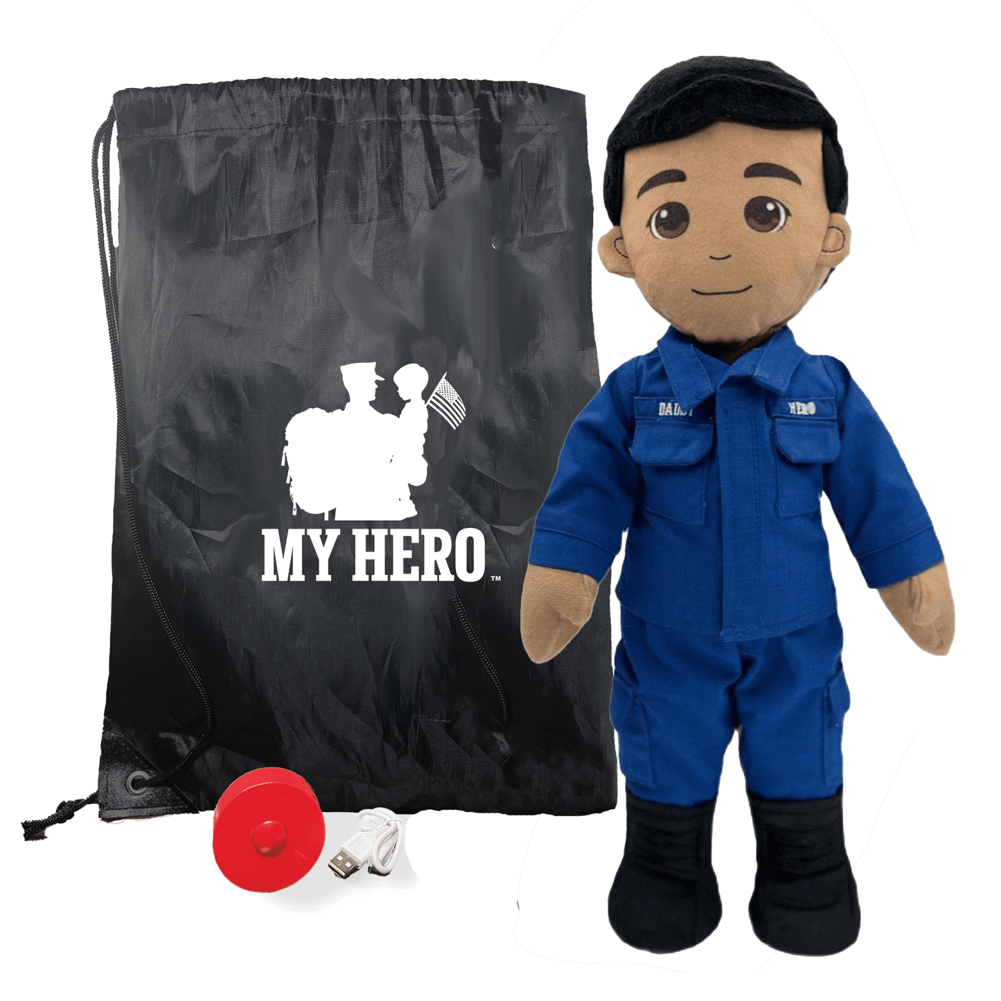  Coast Guard Doll Recordable Plush Preserves Moments 
