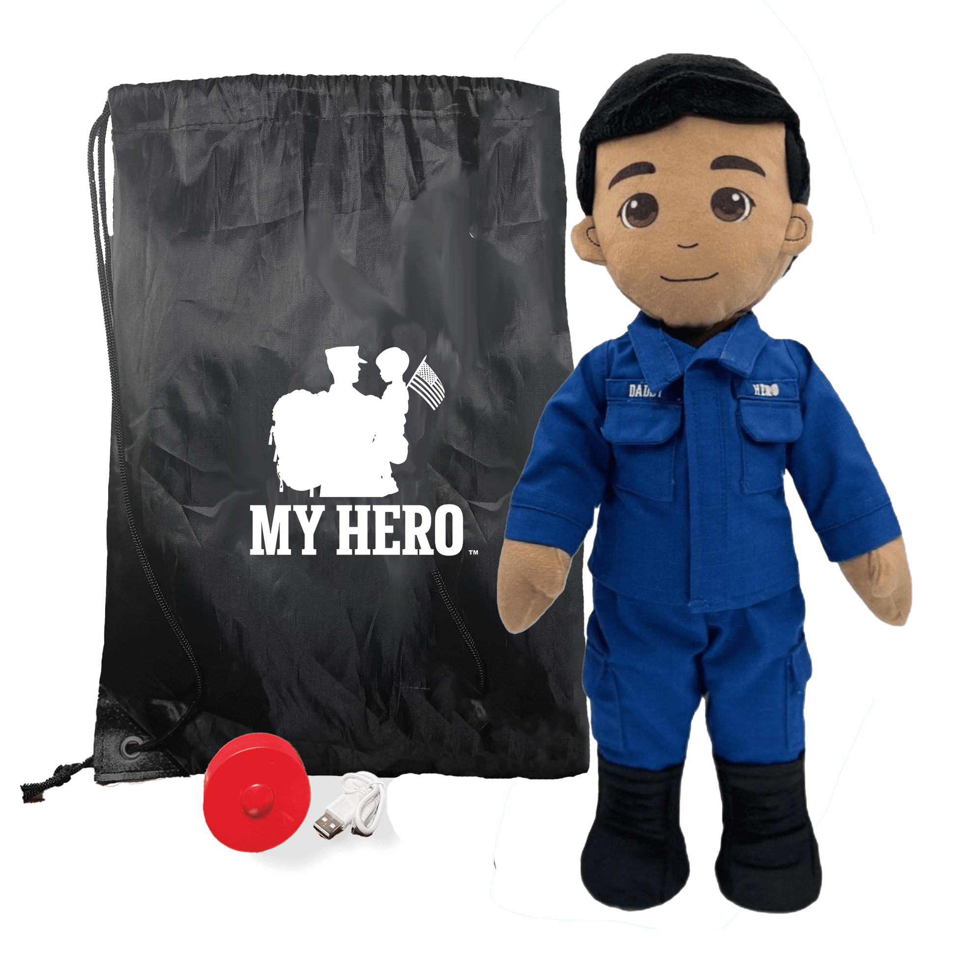  Coast Guard Doll Recordable Plush Preserves Moments 