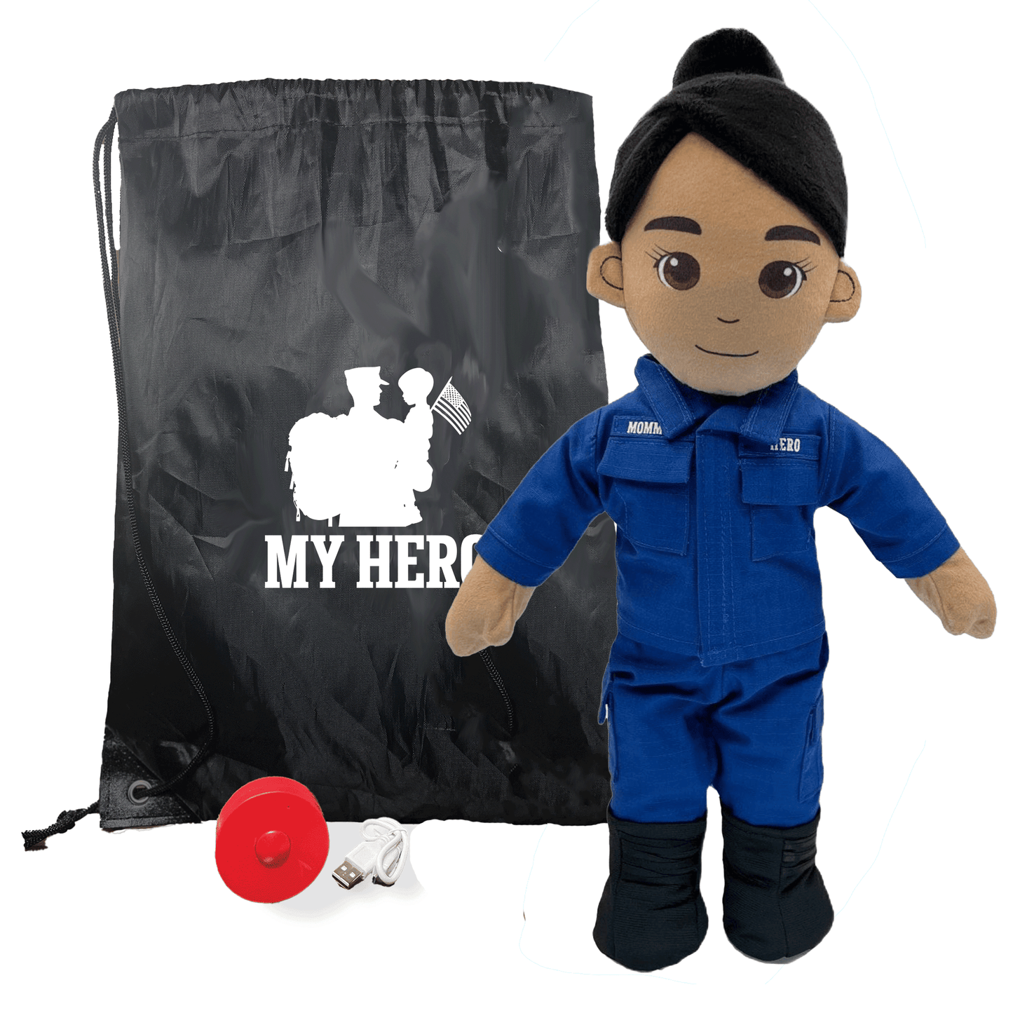  Coast Guard Doll Recordable Plush Preserves Moments 