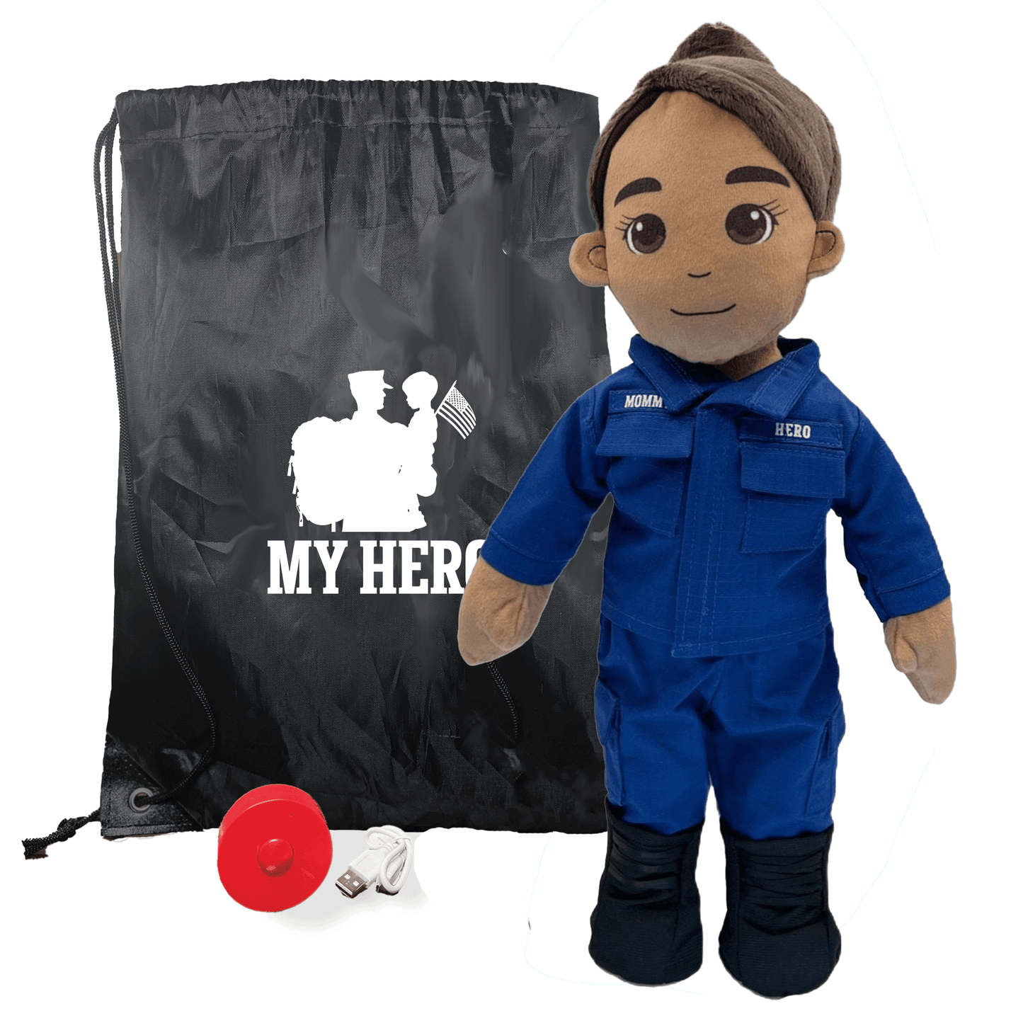  Coast Guard Doll Recordable Plush Preserves Moments 