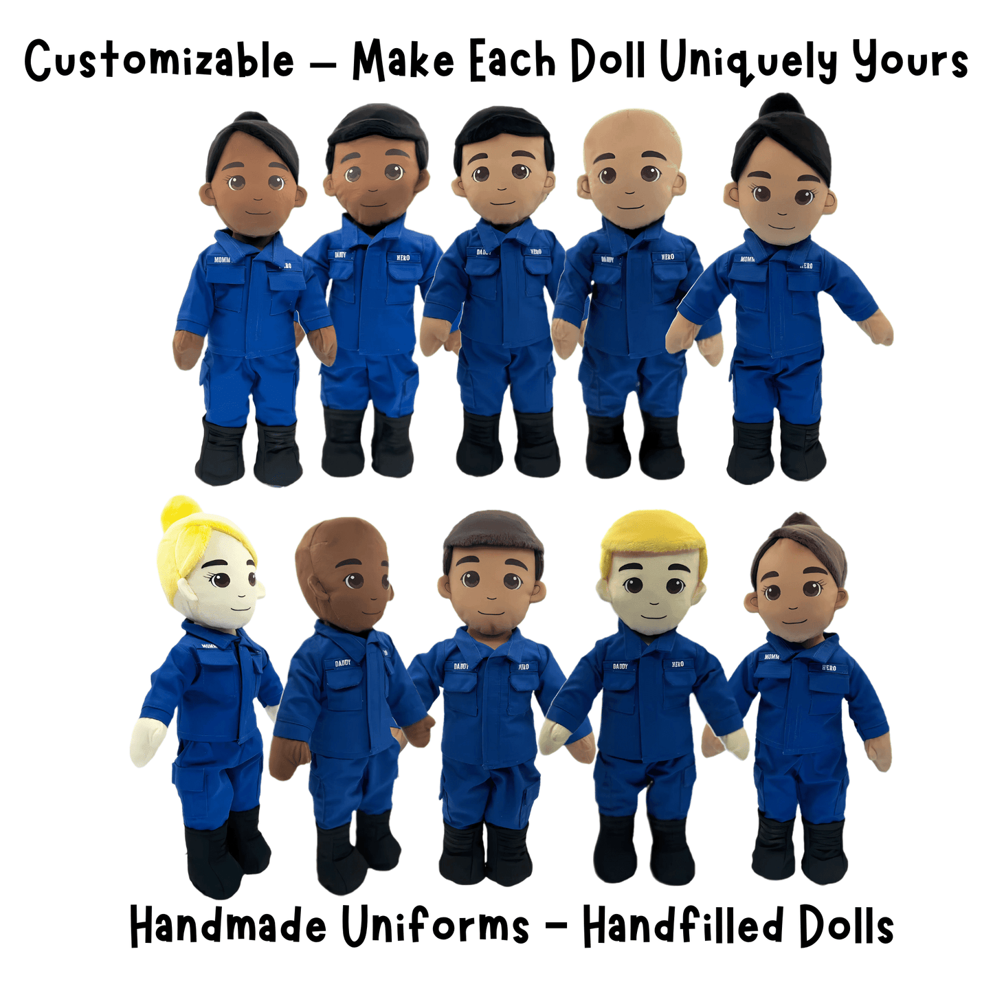  Coast Guard Doll Recordable Plush Preserves Moments 