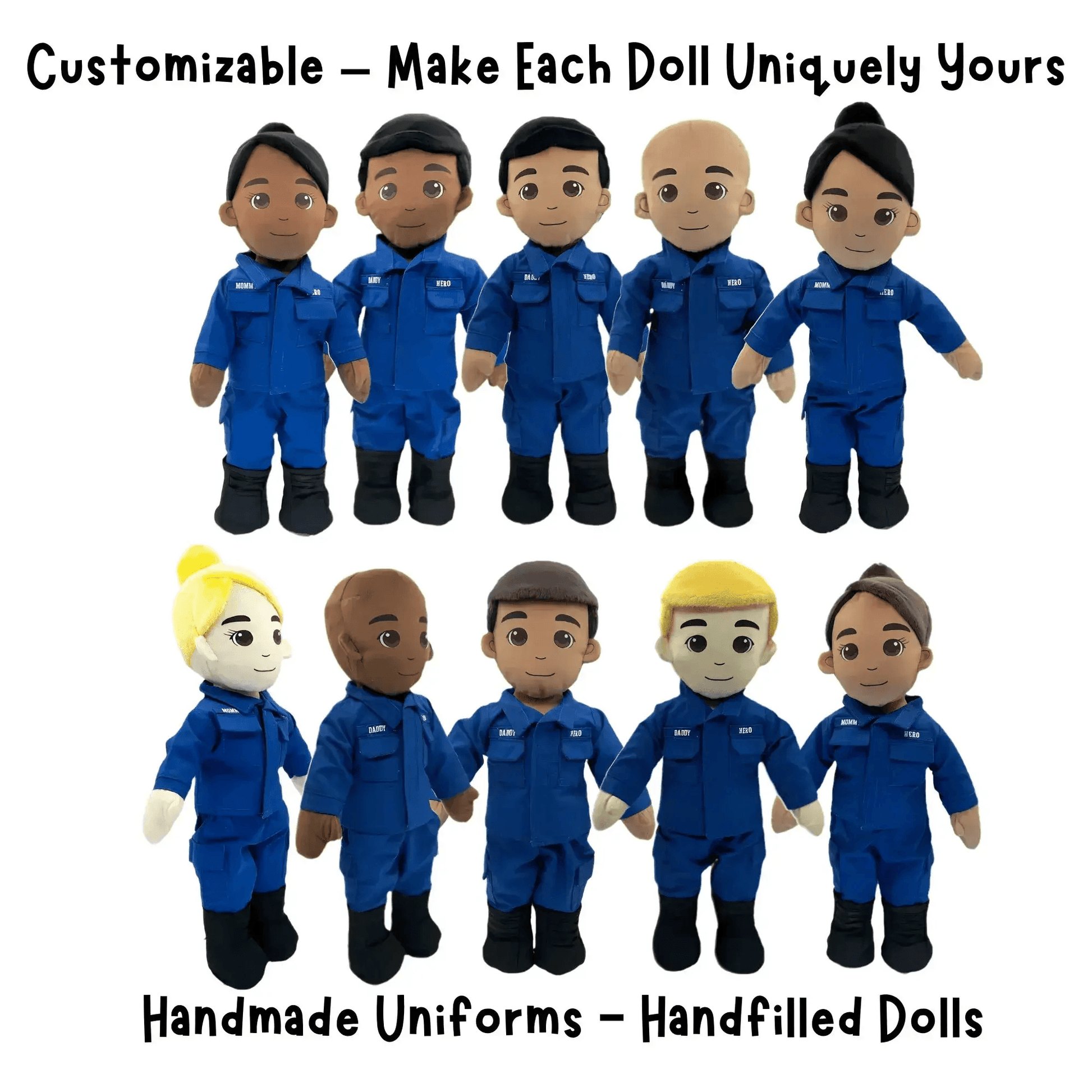  Coast Guard Doll Recordable Plush Preserves Moments -  ToylandEU™