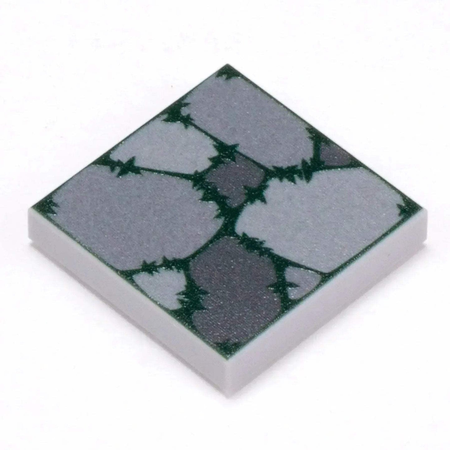 LEGO Cobblestone Flooring Tile With Plant Overgrowth - ToylandEU