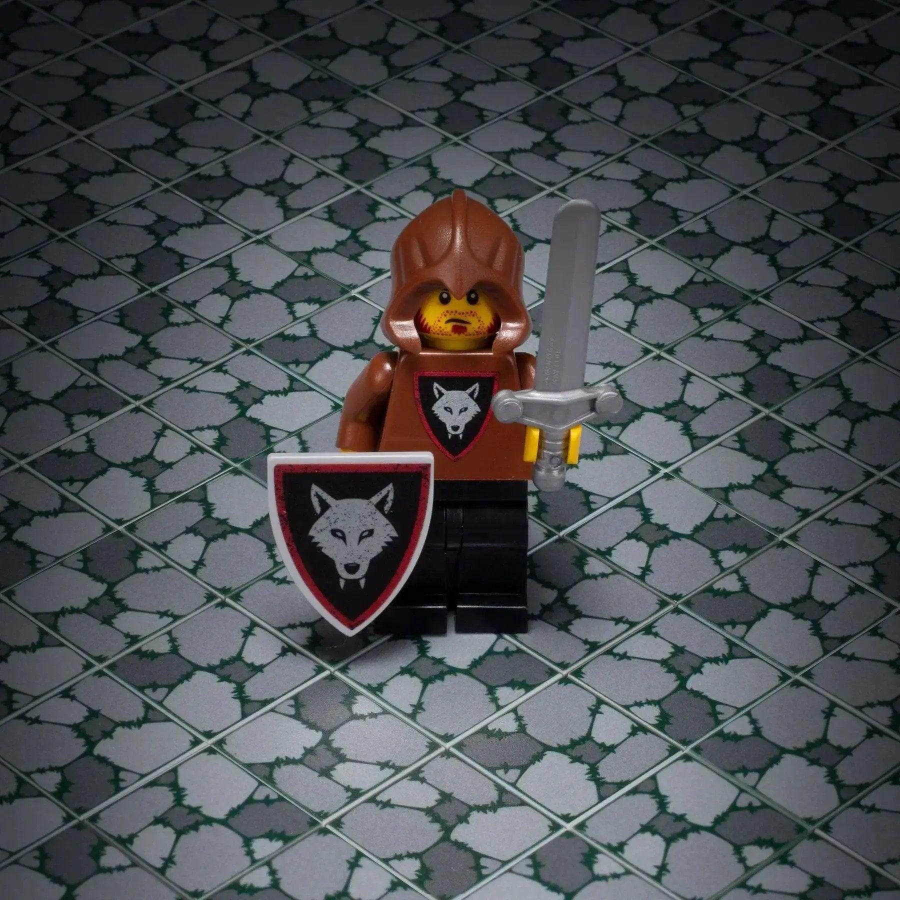  Cobblestone Plant Overgrowth LEGO Tiles Custom Print -  ToylandEU™