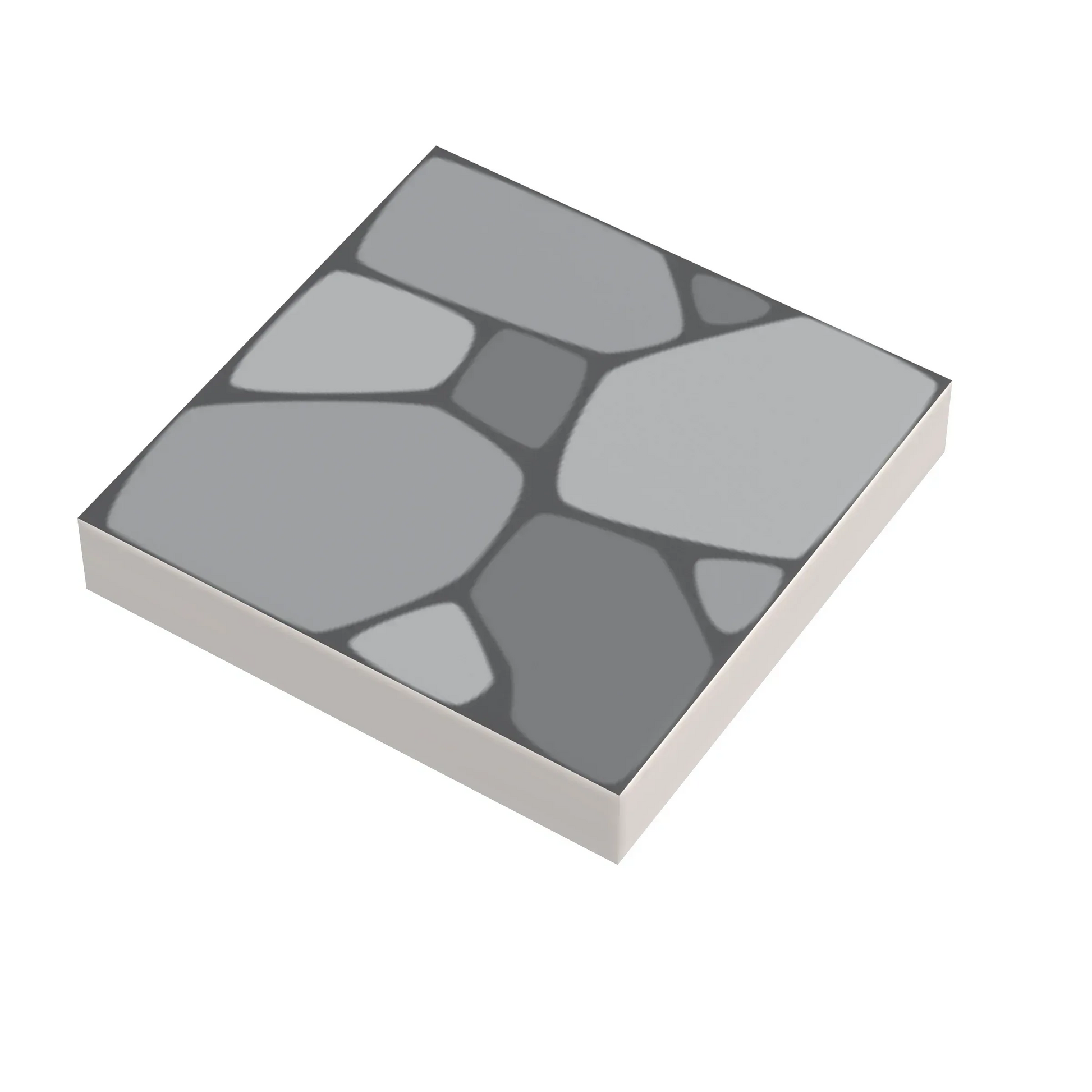 Cobblestone Tile Pack 20 Custom LEGO Compatible 2x2 Tiles - ToylandEU