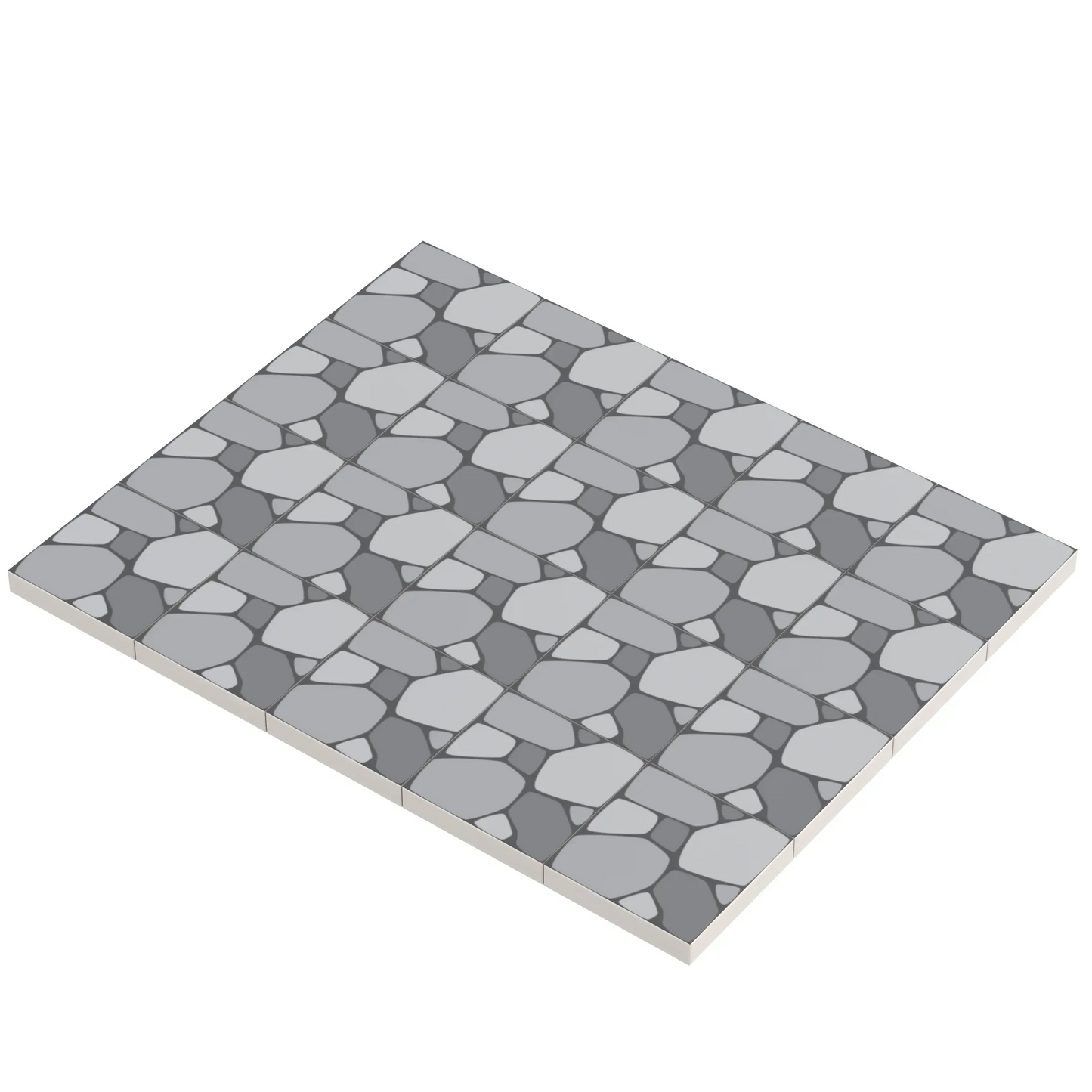Cobblestone Tile Pack 20 Custom LEGO Compatible 2x2 Tiles - ToylandEU